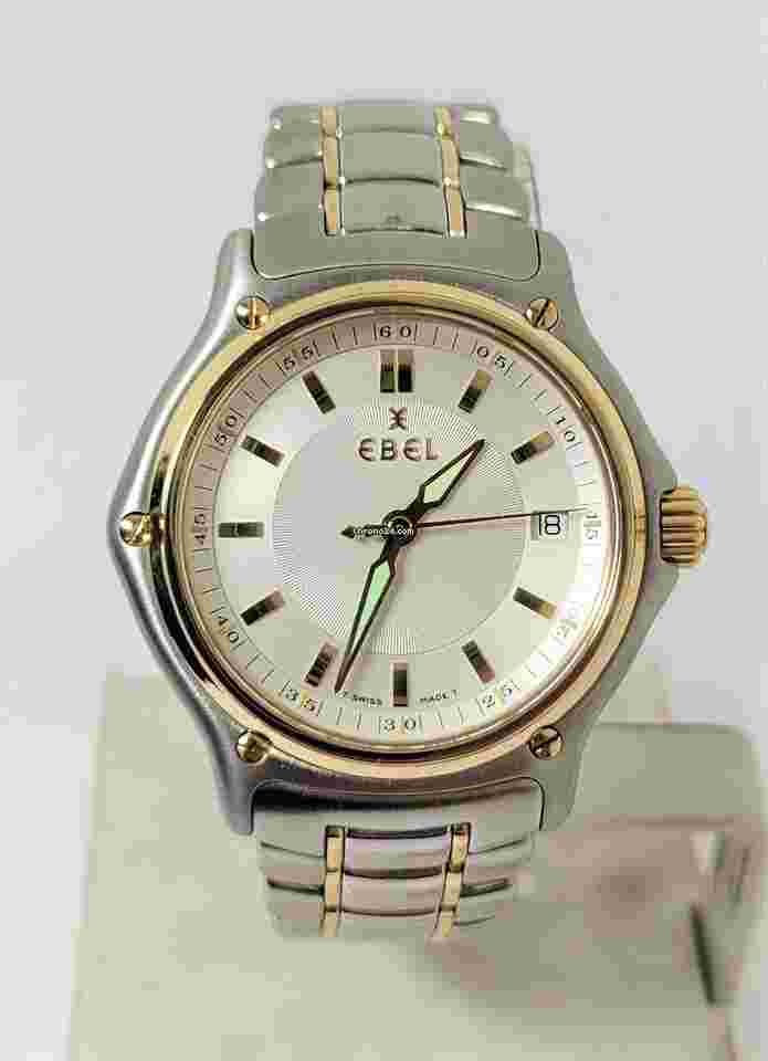 Ebel 1911
                           
                                 Mens 18k & S/Steel EBEL 1911 Watch Ref. E1187241 EXLNT