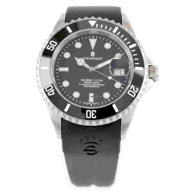 Steinhart Ocean 1
                           
                                 One 42mm Black Ceramic Bezel Automatic Swiss Diver Watch 103-1079