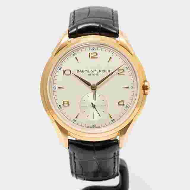 Baume & Mercier Clifton
                           
                                 Emblematic Silver Dial Rose Gold 42mm (M0A10060) - NOS BOX & PAPERS 2020