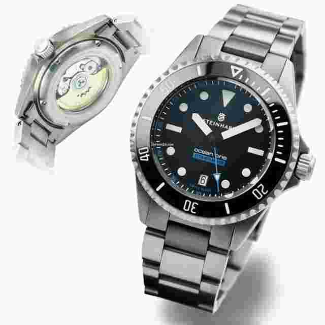 Steinhart
                           
                                 Ocean Titanium 500 Premium 42mm Swiss Automatic Diver Men's Watch 106-0505