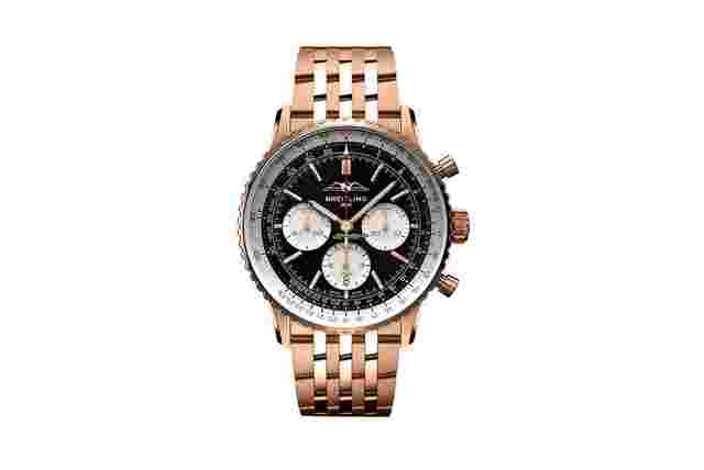 Breitling Navitimer 1 B01 Chronograph
                           
                                 43mm Rose Gold Black Dial New 2023 RB0138211B1R1