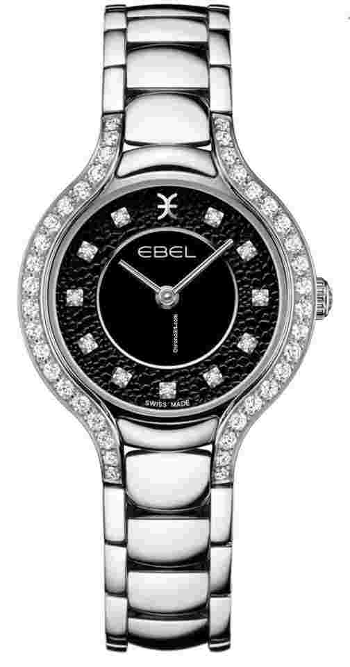Ebel Beluga
                           
                                 Steel Diamonds Black Dial NEW UNWORN