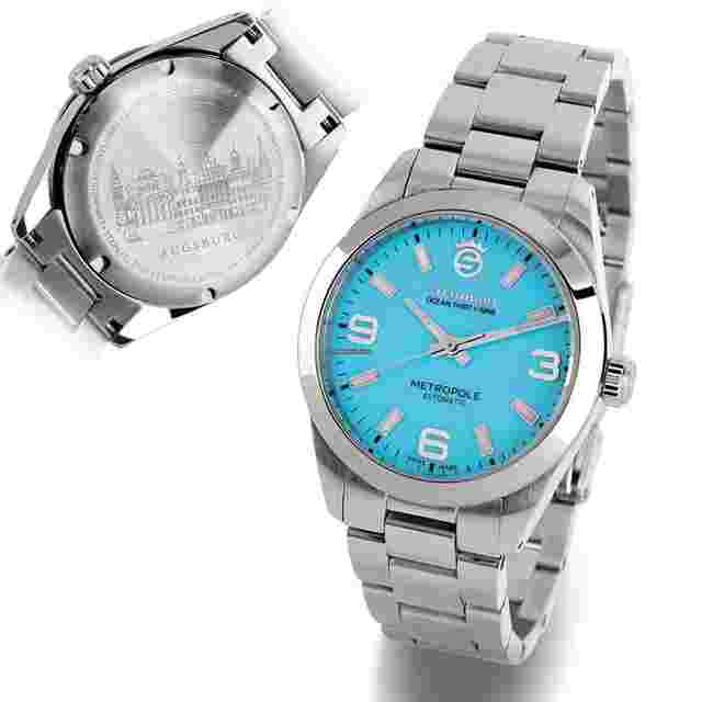 Steinhart Ocean 1
                           
                                 39 Metropole Blue 39mm Automatic SW200-1 Men's Diver Watch 103-1341