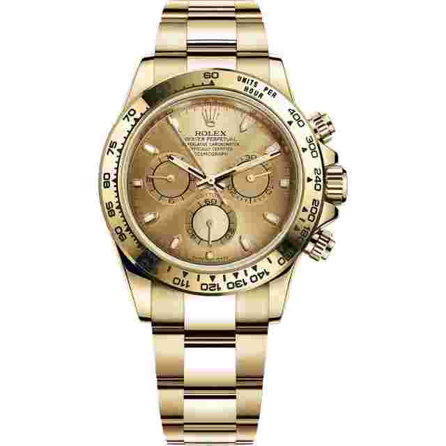 Rolex Daytona
                           
                                 Oyster Perpetual Cosmograph Daytona 40mm
