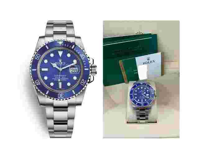 Rolex Submariner Date
                           
                                 40mm White Gold Blue Dial Smurf 116619LB