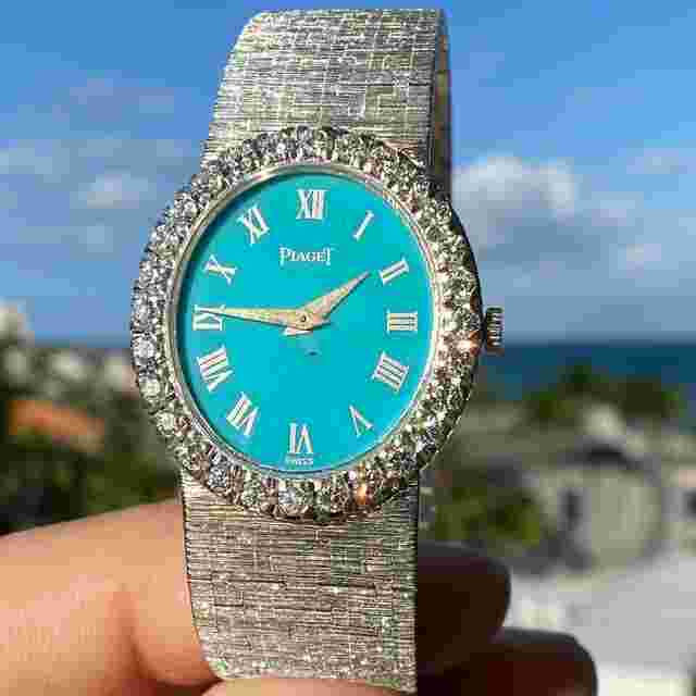 Piaget Blue Women's Watch - 9814