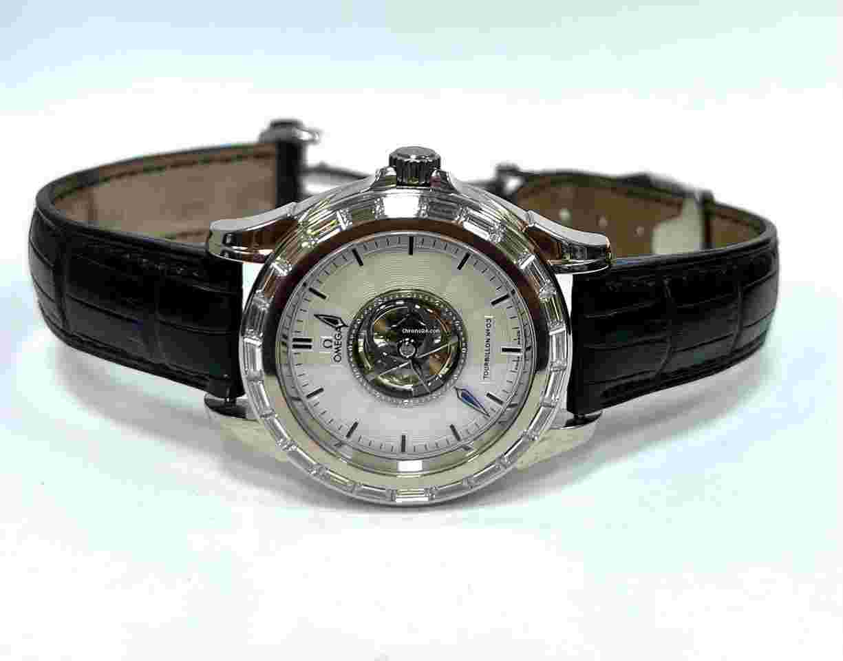 Omega De Ville Central Tourbillon
White Gold TOURBILLON Diamond Baguette Bezel CO‑AXIAL CHRONOMETER LIMITED EDITION