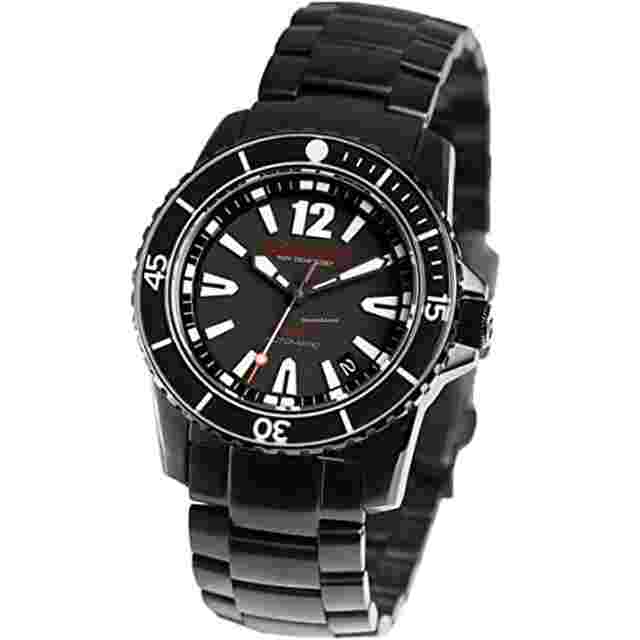 Lüm-Tec
                           
                                 300M-2 Men Watch 40mm Automatic Diver Two Straps 300m WR