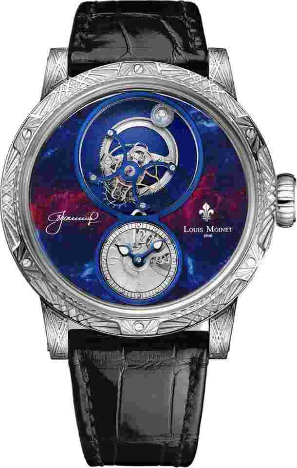 Louis Moinet
                           
                                 Spacewalker 18k White Gold Hand Engraved Limited Edition