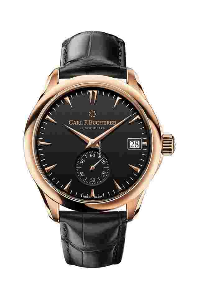 Carl F. Bucherer Manero
                           
                                 Peripheral Rose Gold Black Dial 40mm Automatic 00.10917.03.33.01 NEW UNWORN