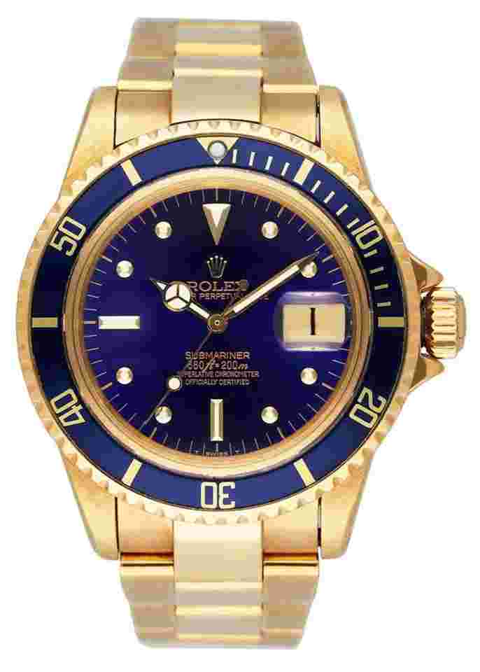 Rolex Submariner Date
                           
                                 1680 Blue Nipple Dial Mens Watch