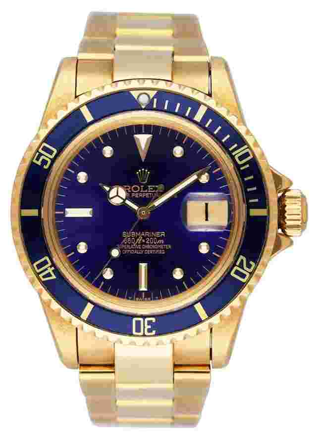 Rolex Submariner Date
                           
                                 1680 Blue Nipple Dial Mens Watch