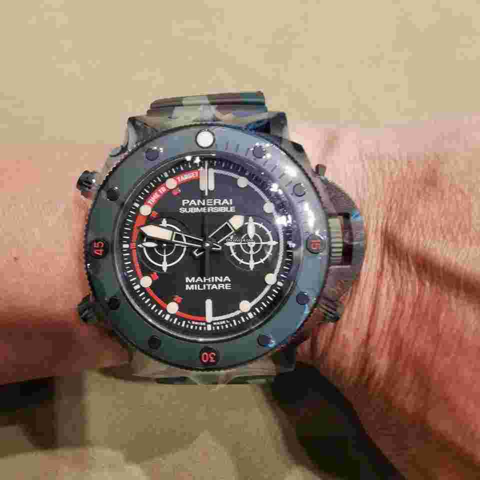 Panerai Submersible
                           
                                 Forze Speciali Experience Limited Edition 50 Titanium DLC New 2023 Pam1238