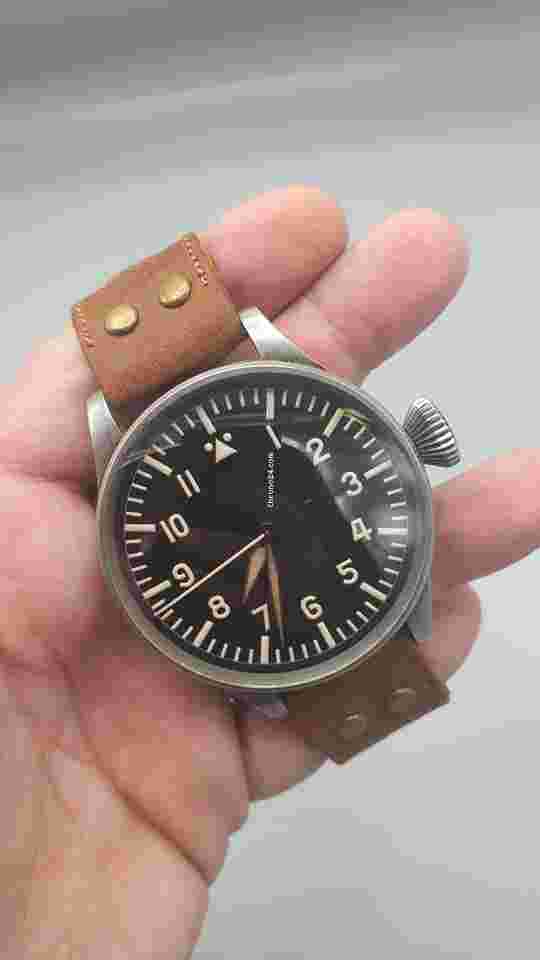 IWC Pilot
                           
                                 B-Uhr Luftwaffe 1940's Ref. 431 Military Pilot Watch WWII 55mm Collector's Condition Mint