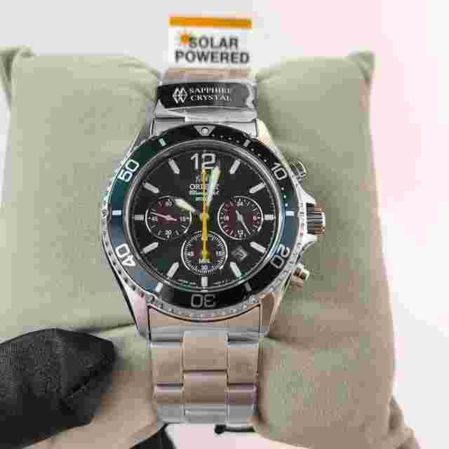 Orient Sport "Oriental Marco" timing solar power watch RN-TX0204E