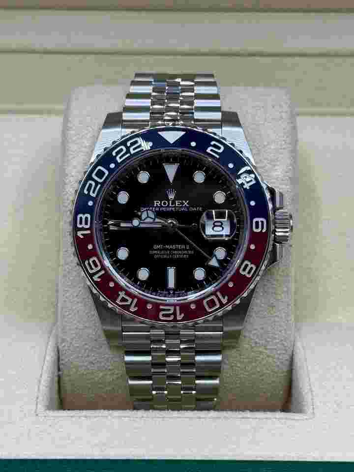 Rolex GMT-Master II
2024 GMT-Master II Pepsi Jubilee Bracelet Unworn 126710BLRO Box & Papers