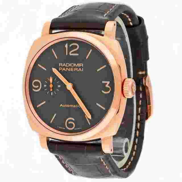 Panerai Radiomir 1940 3 Days Automatic
                           
                                 Micro-Rotor Automatic 18K Rose Gold PAM00573