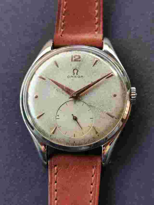 Omega Classic Vintage 38 mm oryginal ref.2505 oversize jumbo vintage