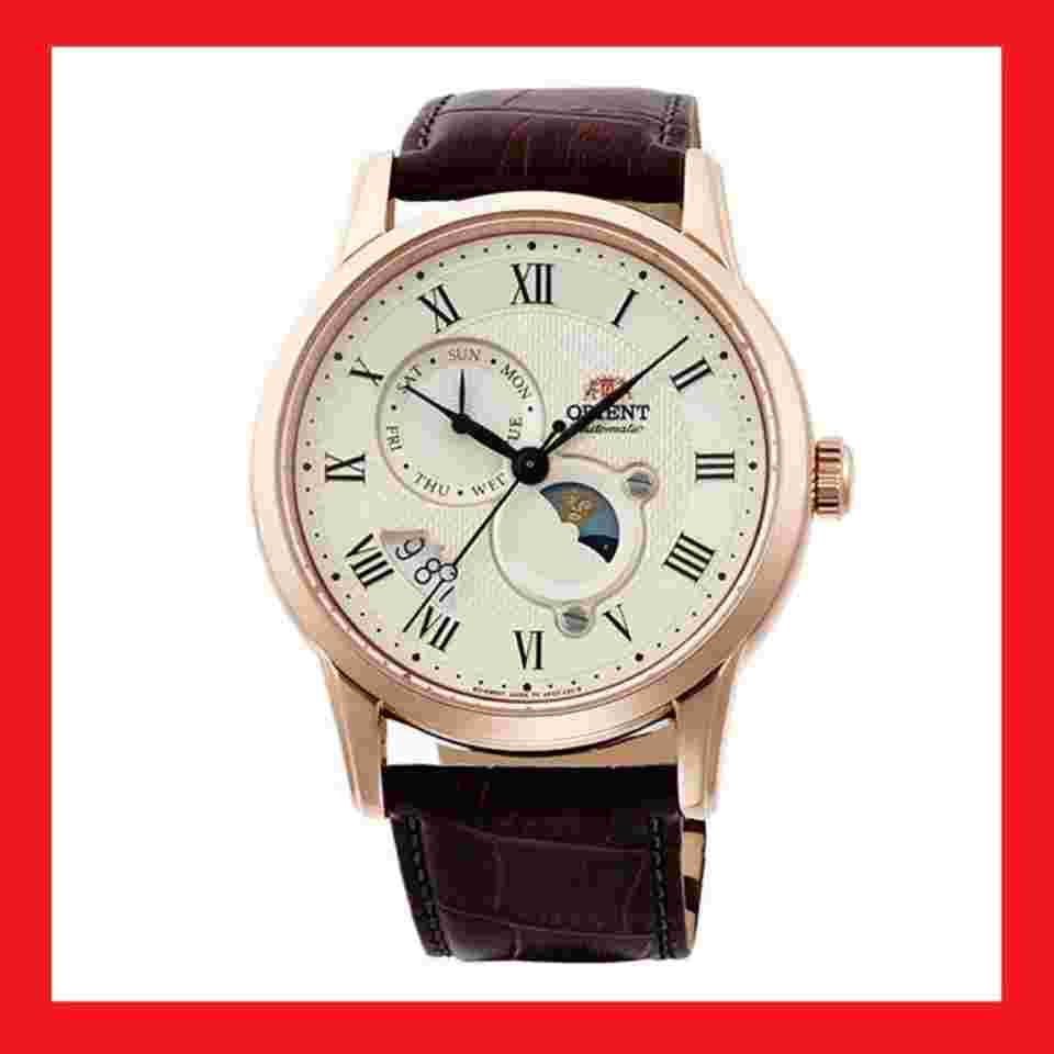 Orient Sun and Moon
                           
                                 Automatic Champagne Dial Men's Watch (RA-AK0007S10B)