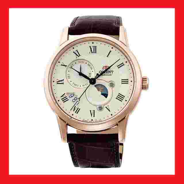 Orient Sun and Moon
                           
                                 Automatic Champagne Dial Men's Watch (RA-AK0007S10B)