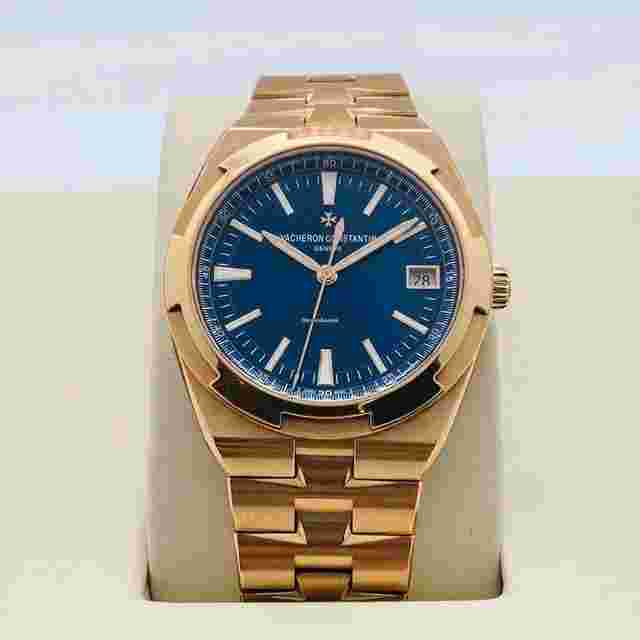 Vacheron Constantin Overseas
                           
                                 Blue Dial 41mm Overseas 4500V/110R-B705 Rose Gold Blue Dial 2020