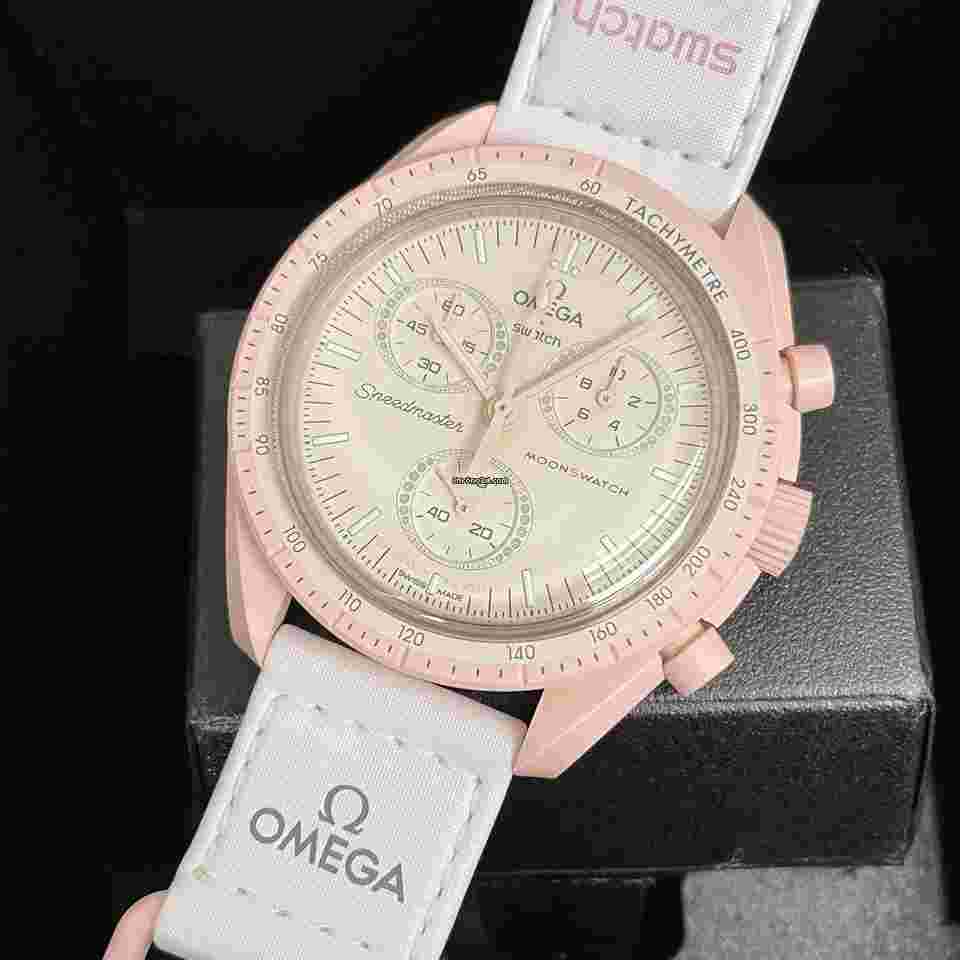 Swatch Moonswatch
NEW Moonswatch "Mission To Venus" Swatch x Omega Pink SO33P100