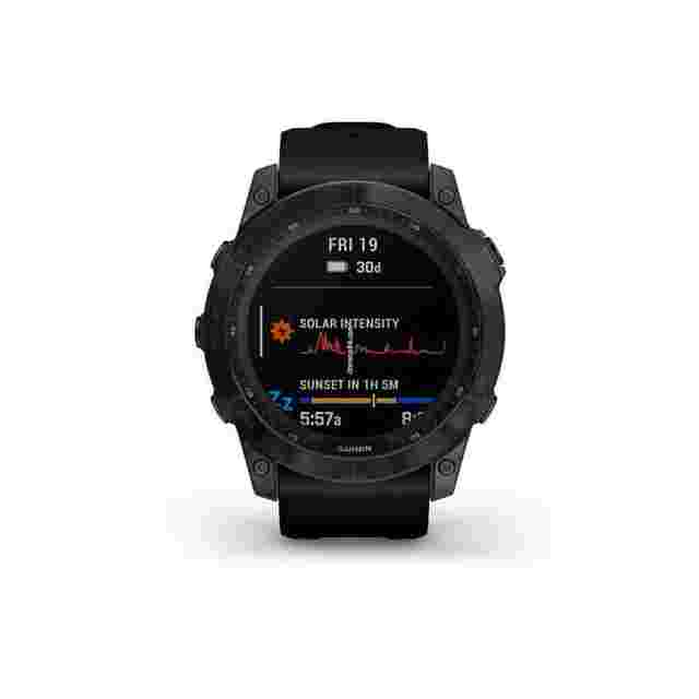 Garmin
                           
                                 Fenix 7x Sapphire Solar Edition Ref. 010-02541-23 Black Dial Black Rubber Strap