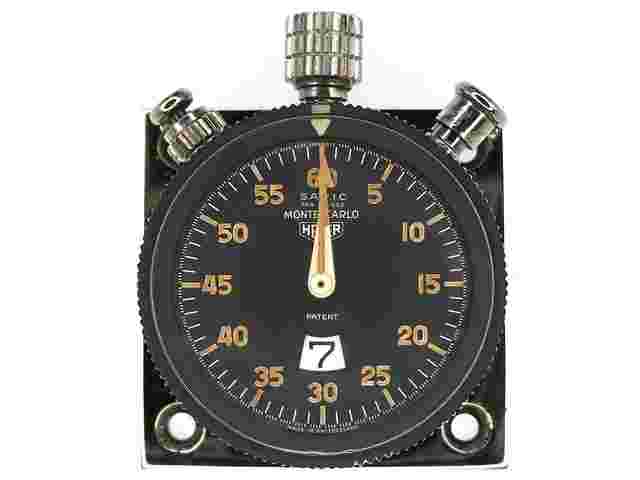 Heuer Vintage SAVIC Three-button Monte-Carlo Stopwatch from 60s