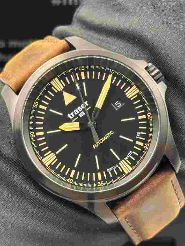 Traser P67 Officer Pro Automatic Black New Full Set Warranty Official dealer