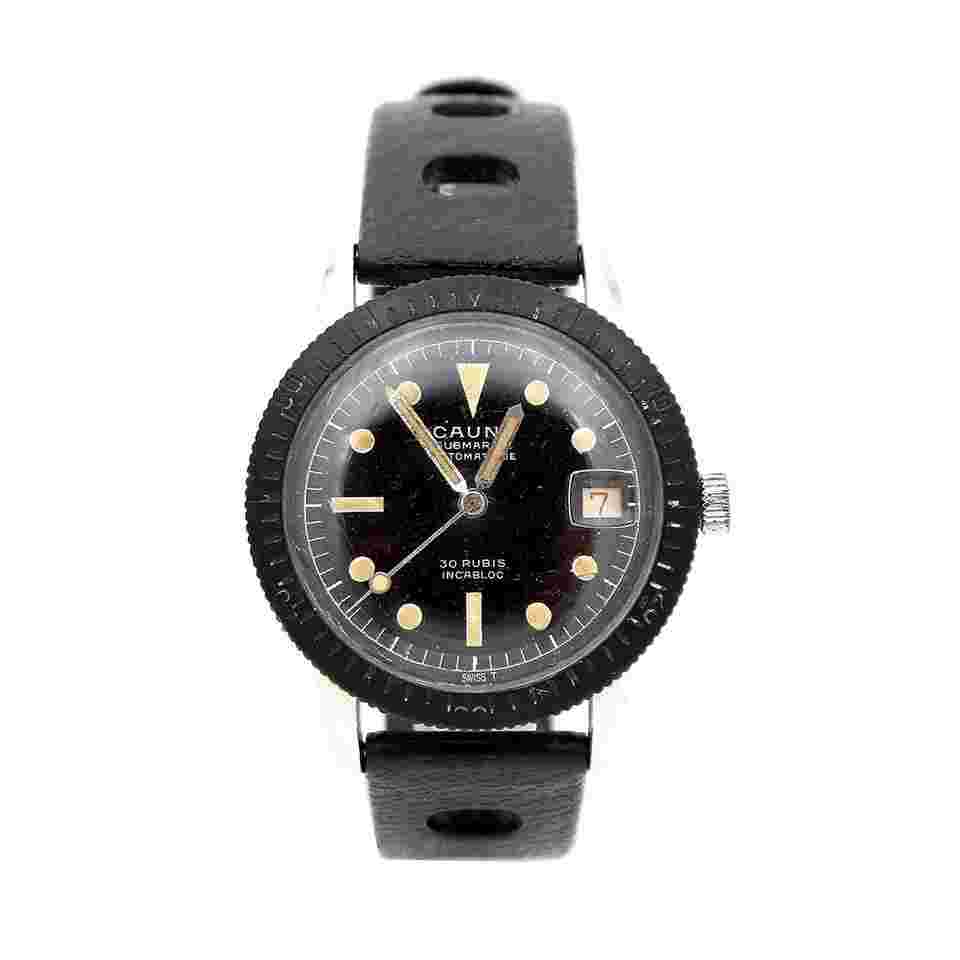 Cauny Vintage Submarine Calendario 21 Atmos Ref. 4313 Automatic 