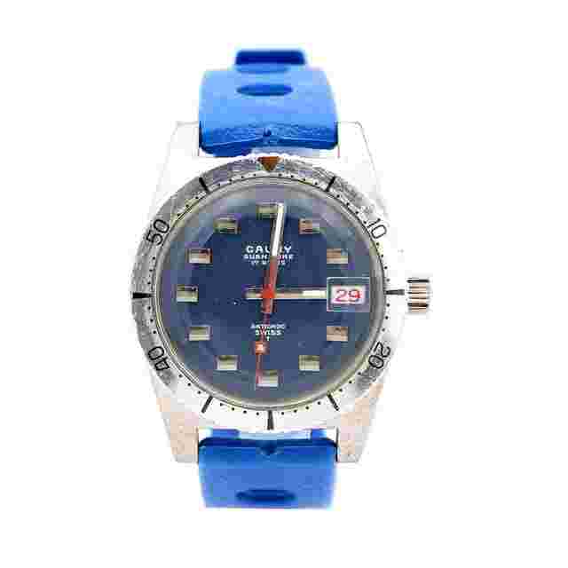 Cauny Vintage Submarine Calendario 21 Atmos Ref. 28.5-68102 Manual Winding