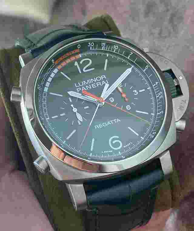 Panerai Luminor Marina Automatic PAM01299 - Regatta Titanium Verde Militare