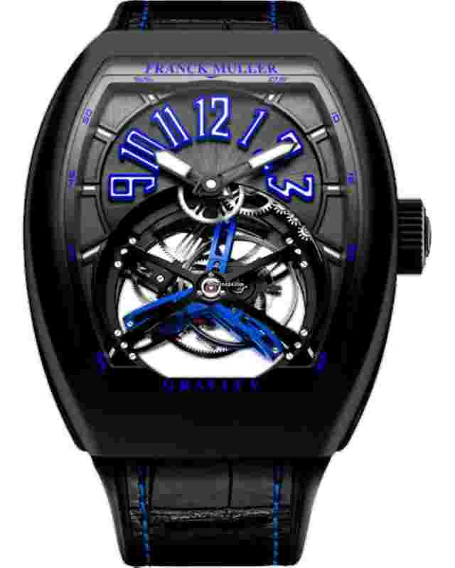 Franck Muller Vanguard
                           
                                 Gravity Blue Titanium Men's Watch .
