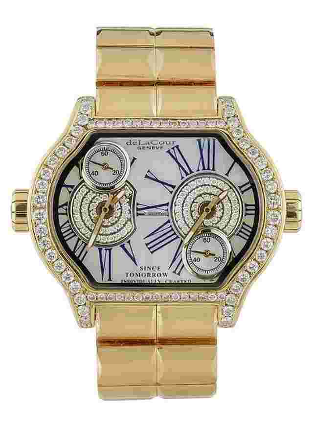 DeLaCour
                           
                                 City 2 Limited Edition 18K Rose Gold & Diamonds Ladies Watch