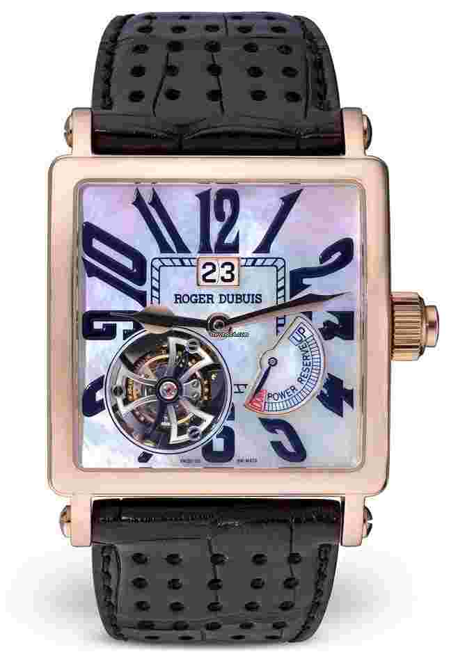 Roger Dubuis Golden Square
                           
                                 Tourbillon 18K Rose Gold Mens Watch