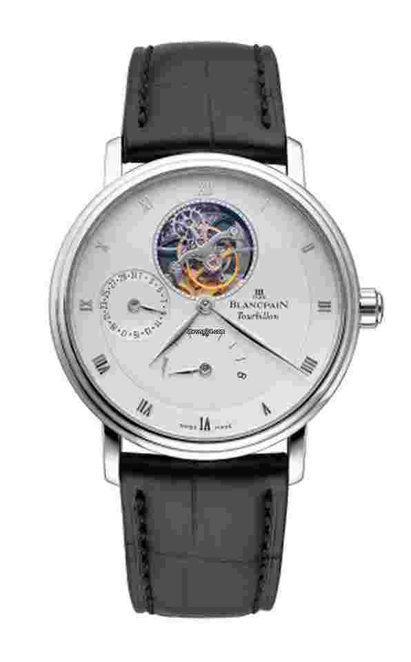 Blancpain Villeret
                           
                                 Tourbillon 8 Day Platinum Mens Watch