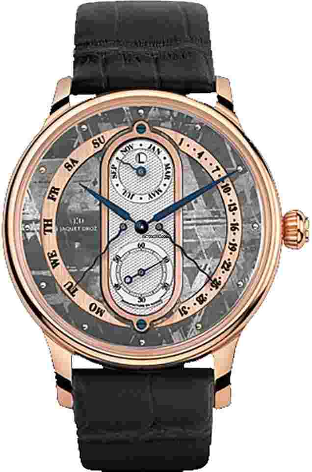 Jaquet-Droz Astrale
                           
                                 Complication Chaux-de-Fonds Perpetual Calendar 18K Rose Gold Men's Watch