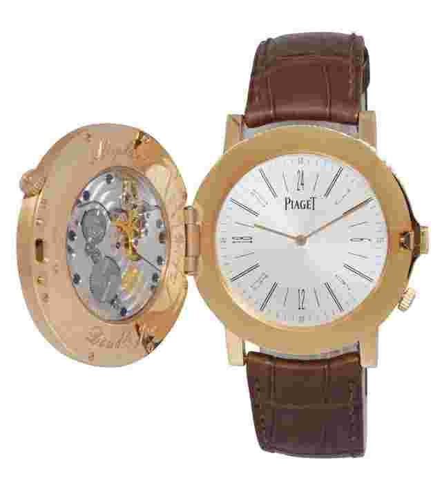 Piaget Altiplano
                           
                                 Double Jeu XL 2 Cases 18 Rose Gold 43mm Manual Mens Watch