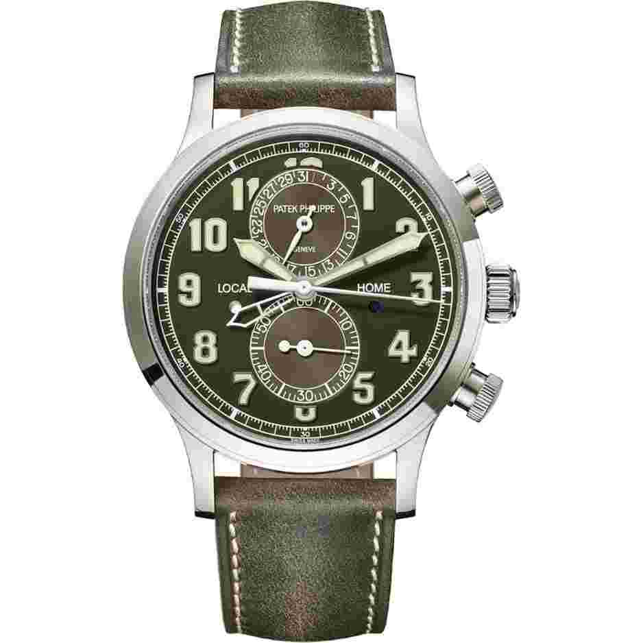 Patek Philippe Calatrava
Complications Calatrava Pilot Travel Time Chronograph 42mm
