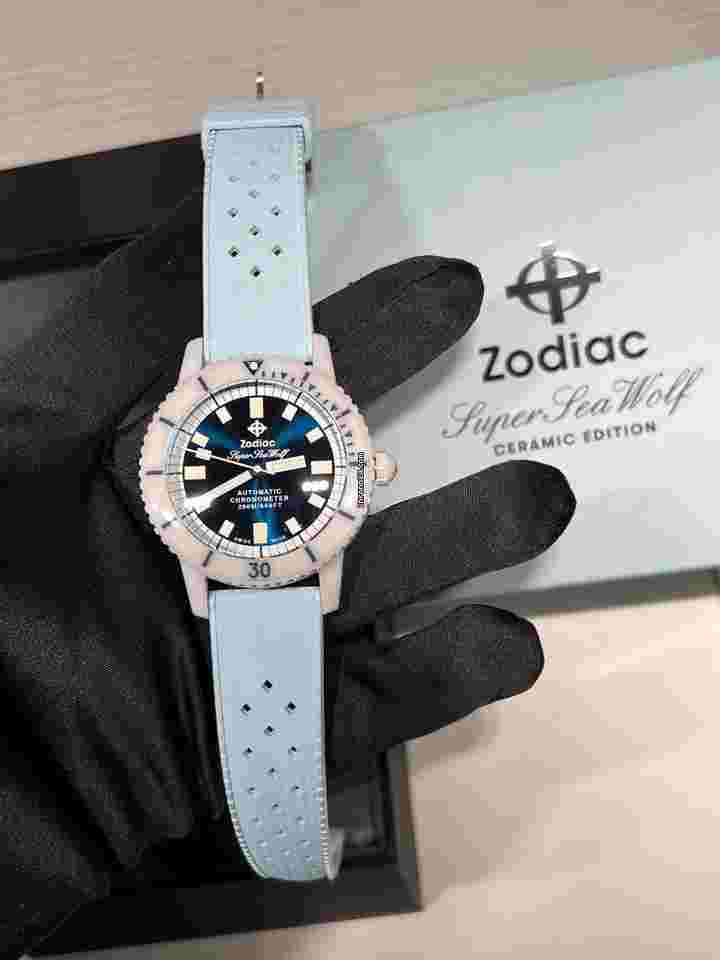 Zodiac Sea Wolf
                           
                                 ZO9590 Super Sea Wolf Ceramic Swiss Automatic Blue