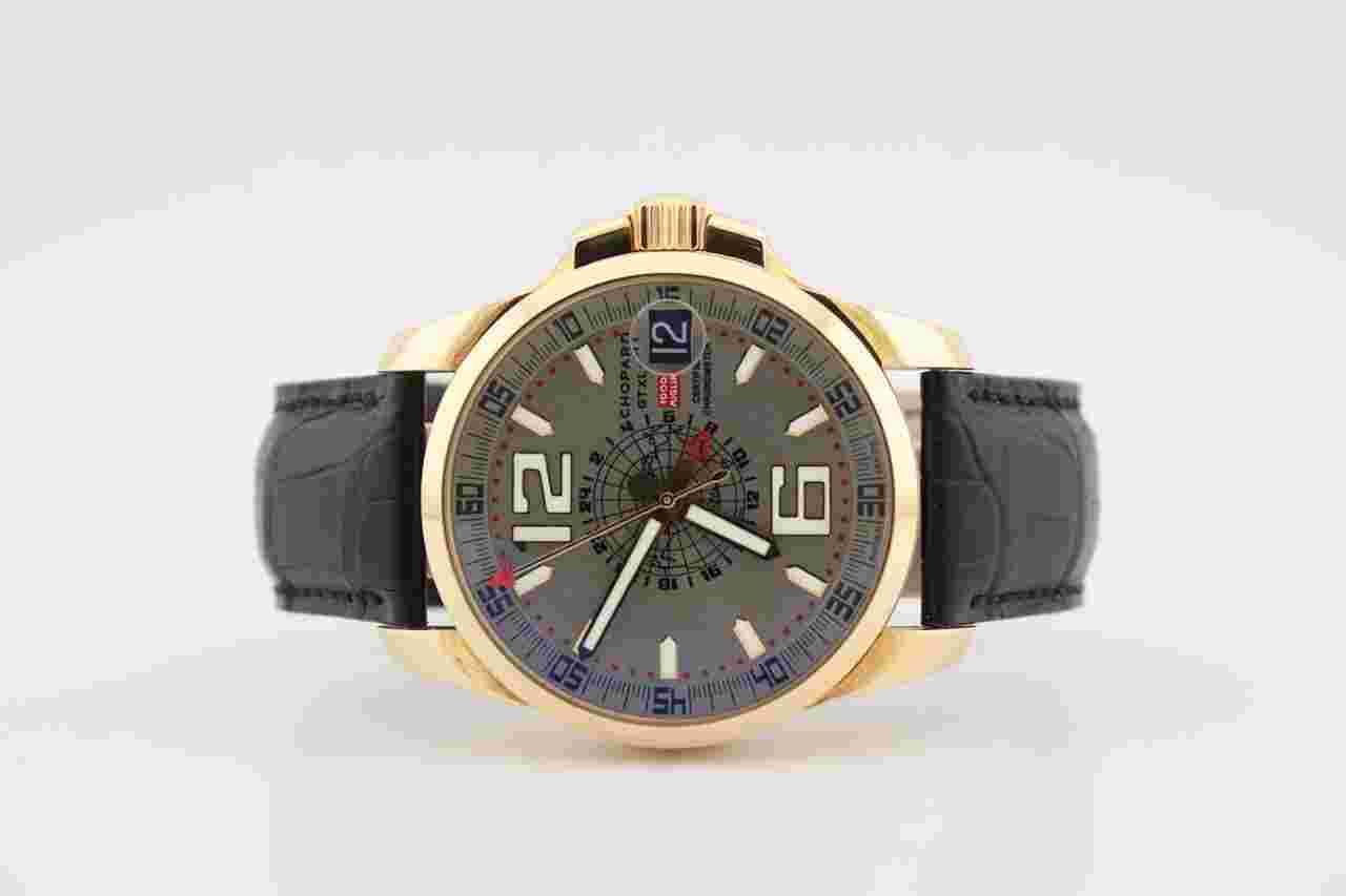 Chopard Mille Miglia
                           
                                 GT XL GMT 18k Rose Gold 44mm Watch 161277-5001