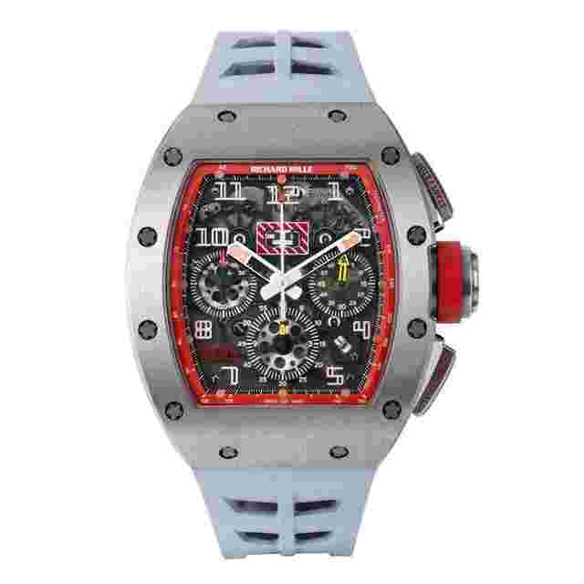 Richard Mille RM 011
                           
                                 Felipe Massa Titanium Skeleton Dial 50 mm