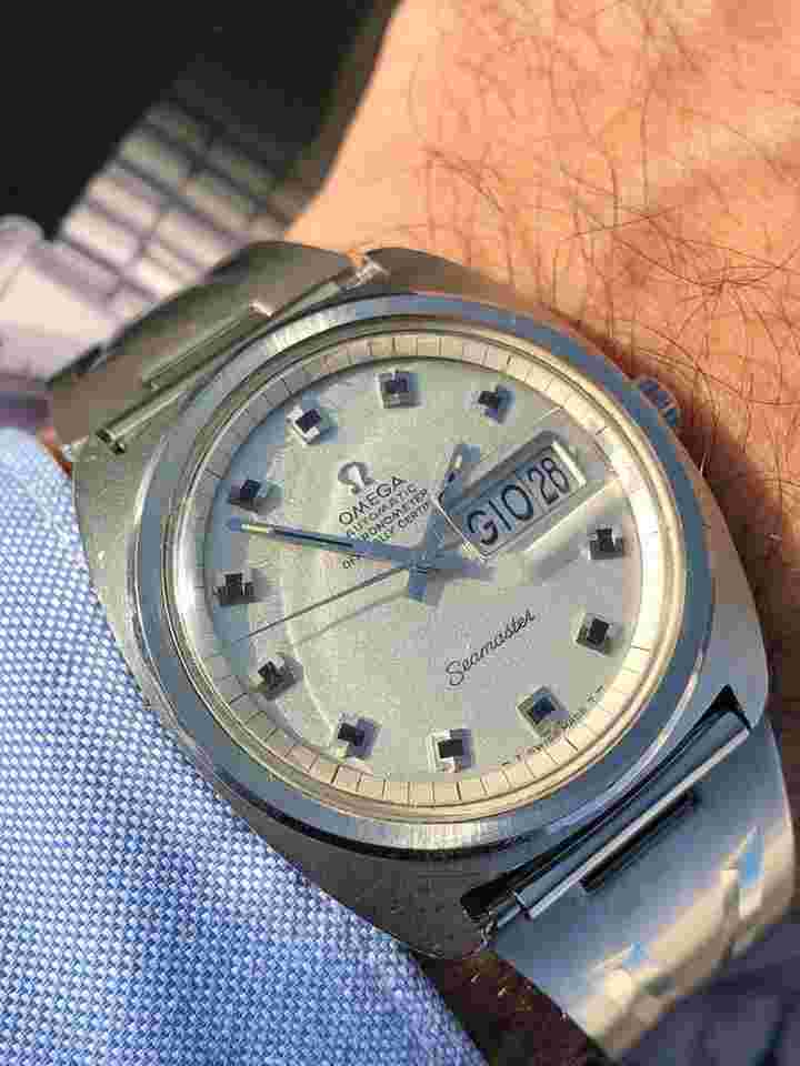 Omega Museum
Automatic Chronometer Day-Date Seamaster 168.034 Jumbo Nice Condition Cal 751 Rare Museum Vintage