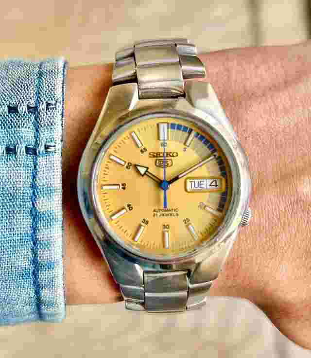 Seiko 5 Speed Racer Dial Men’s Watch vintage