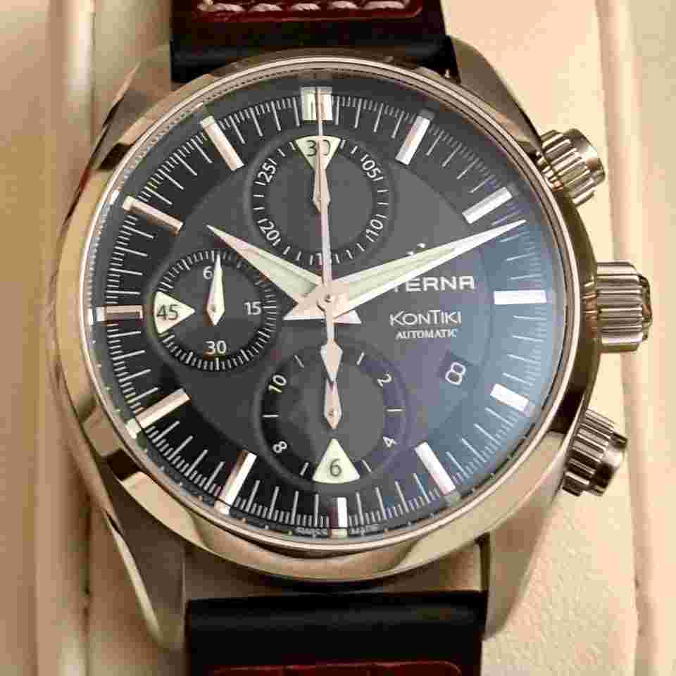Eterna Kontiki 1241.41.41.0217 2016 Steel Like new & unworn