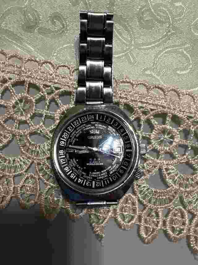 Orient World diver vintage jumbo Orient jumbo raro vintage world