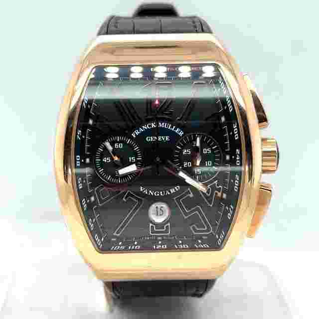 Franck Muller Vanguard
                           
                                 Chronograph Automatic 45mm 18k Rose Gold Men's V 45 CC DT