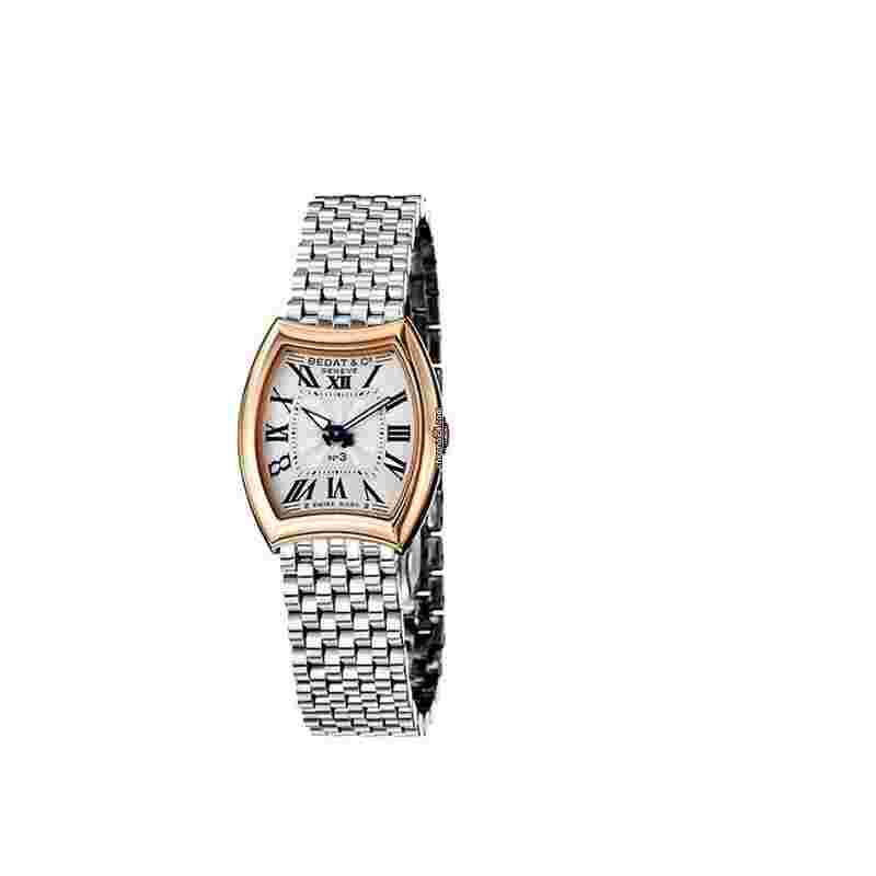 Bedat & Co Nº3
No. 3 Silver Dial Quartz Yellow Gold & Stainless Steel Ladies Watch 305.401.100