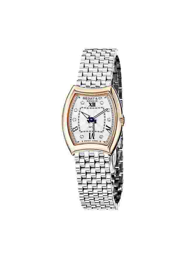 Bedat & Co Nº3
                           
                                 No. 3 Silver Opaline Diamond Dial Rose Gold & Stainless Steel Ladies Watch 305.401.109