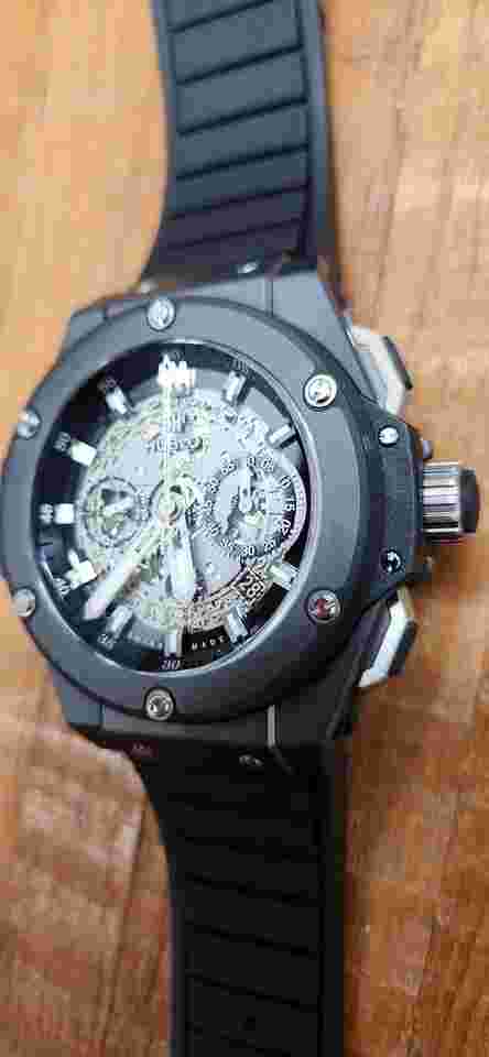 Hublot King Power
Big Bang Black Magic King Power Unico 48mm Mens Watch NEW UNWORN 701.CI.0170.RX
